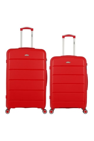 Valise semaine et valise grand volume Phenix - Rouge
