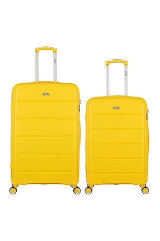 Valise semaine et valise grand volume Phenix - Jaune