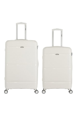 Valise semaine et valise grand volume Centaure - Blanc 