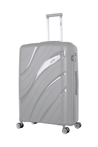 Valise semaine et valise grand volume Persee - Gris clair