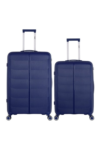 Valise semaine et valise grand volume Andromède - Bleu marine