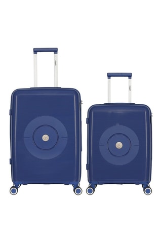 Valise cabine et valise semaine Orion (S/M) - Bleu marine - 55/65 cm