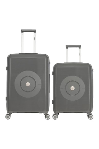Valise cabine et valise semaine (M/S) Orion - Gris foncé - 55/65 cm