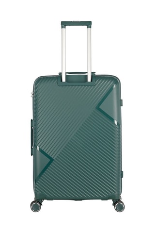 Valise semaine et valise grand volume Cassiopee (M/L) - Vert foncé - 63/73 cm