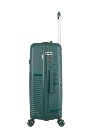 Valise semaine et valise grand volume Cassiopee (M/L) - Vert foncé - 63/73 cm