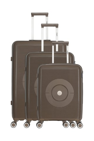 Set de 3 valises Orion (S/M/L) - Taupe - 55/65/75 cm
