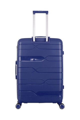 Valise grand volume (L) et vanity Pégase - Bleu marine - 75/35 cm