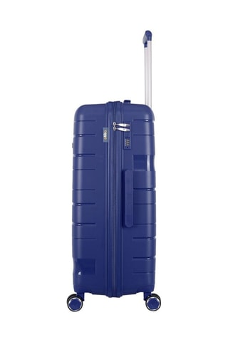 Valise grand volume (L) et vanity Pégase - Bleu marine - 75/35 cm