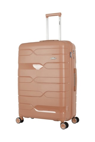 Valise grand volume (L) et vanity Pégase - Vieux rose - 75/35 cm