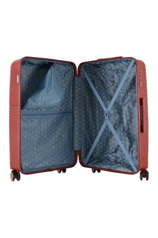 Set de 3 valises Cassiopee (S/M/L) - Bordeaux - 55/63/73 cm