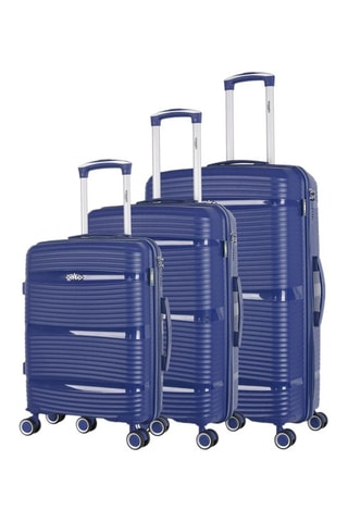 Set van 3 Trolleys Centaure Marineblauw