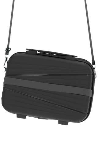 Beautycase Vela (W) - Donkergrijs - 35 cm
