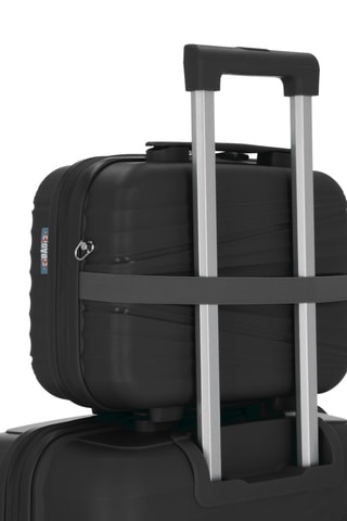 Beautycase Vela (W) - Donkergrijs - 35 cm