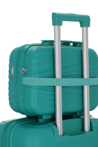 Beautycase Vela (W) - Groen - 35 cm