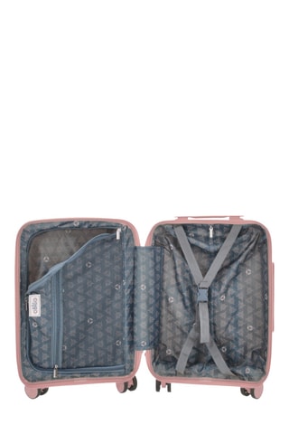 Valise cabine low-cost (XS) Lyra-E - Vieux rose - 51 cm