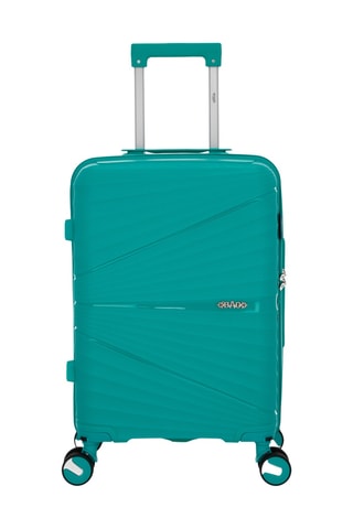 Valise cabine et vanity Vela (S/W) - Vert - 55/35 cm