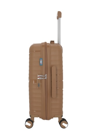 Valise cabine et vanity Vela (S/W) - Taupe - 55/35 cm