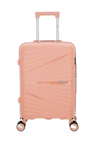 Valise cabine et vanity Vela (S/W) - Rose clair - 55/35 cm