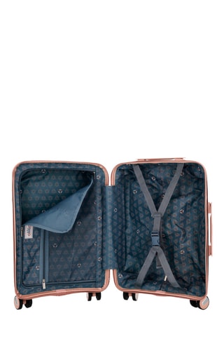 Valise cabine et vanity Vela (S/W) - Rose clair - 55/35 cm
