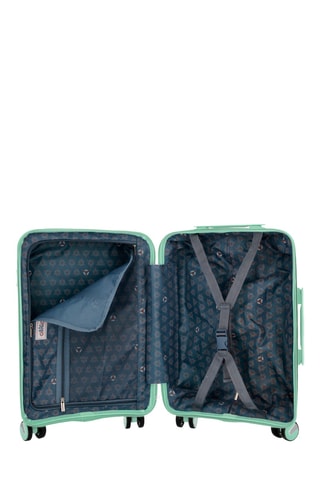 Valise cabine et vanity Vela (S/W) - Vert clair - 55/35 cm