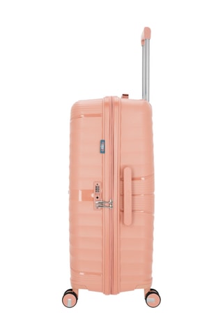 Grote Trolley en Beautycase Vela (L/W) - Lichtroze - 75/35 cm