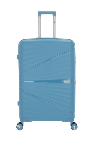 Grote Trolley en Beautycase Vela (L/W) - Lichtblauw - 75/35 cm