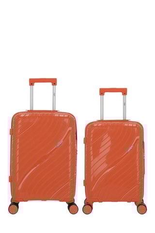 Valise cabine low-cost et valise cabine Lyra (XS/S) - Orange - 51/55 cm