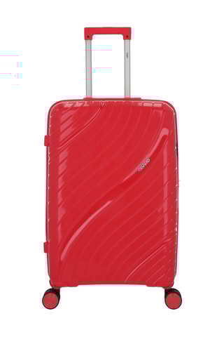 Valise cabine et valise semaine Lyra (S/M) - Rouge - 55/65 cm