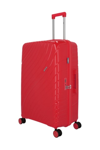 Valise cabine low cost et valise grand volume Lyra (XS/L) - Rouge - 51/75 cm