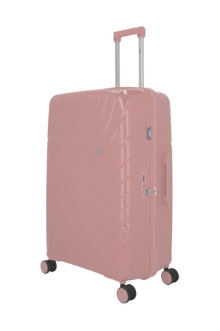 Valise cabine low-cost et valise grand volume Lyra (XS/L) - Vieux rose - 51/75 cm