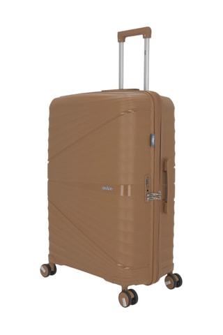 Valise cabine et Valise grand volume Vela (S/L) - Taupe - 55/75 cm