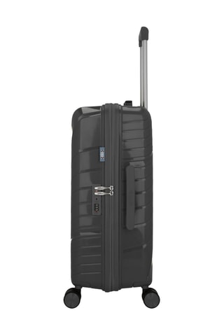 Set de 3 valises Lyra (XS/S/M) - Gris foncé - 51/55/65 cm