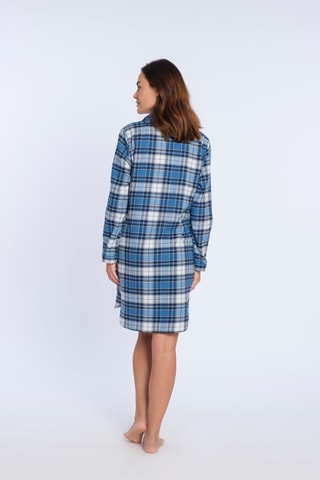 Nachthemd Blauw