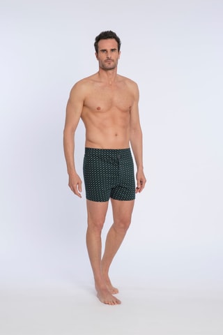 Boxershort Donkergroen