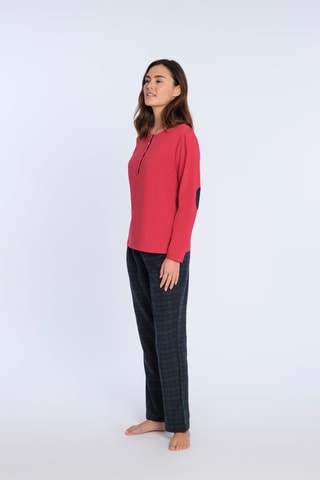 Pyjama Rood en Marineblauw