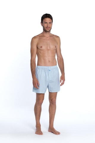 Boxershort - Wit en Blauw