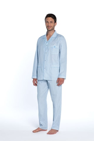 Pyjama - Blauw en Wit