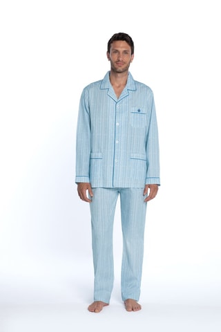 Pyjama - Blauw en Wit