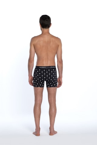 2 Boxers - Zwart en Grijs