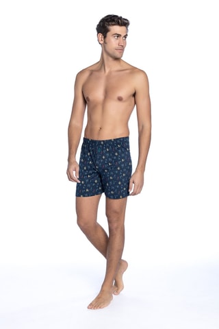 Boxershort - Marineblauw
