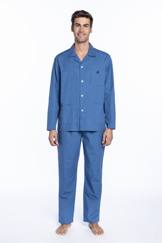 Pyjama - Kobaltblauw