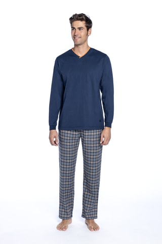 Pyjama - Blauw en Wit