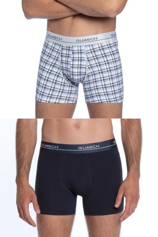 2 Boxers - Marineblauw