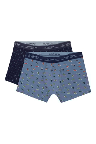 2 Boxers - Blauw