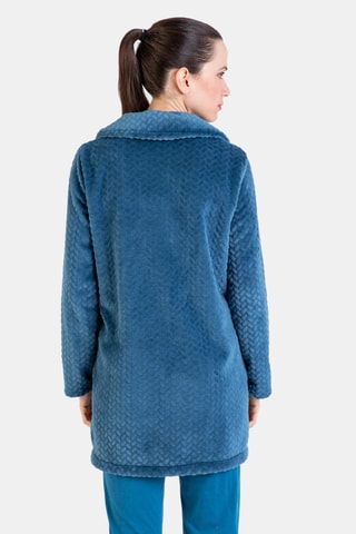 Badjas - Petrolblauw