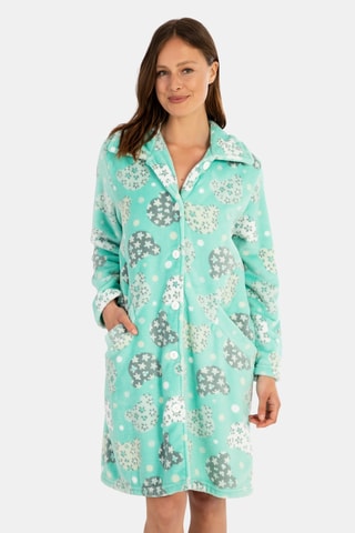 Badjas - Lichtgroen en Wit
