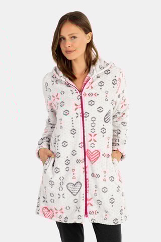 Badjas met Capuchon - Wit