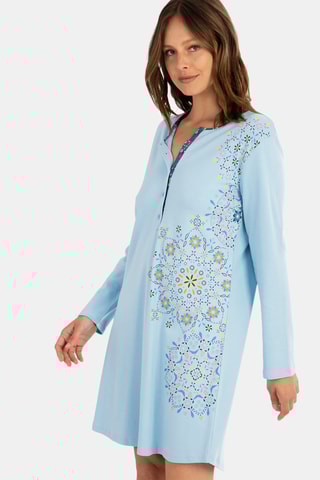 Nachthemd - Blauw