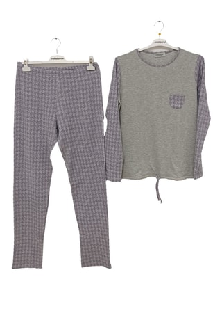 Pyjama - Gemêleerd Grijs