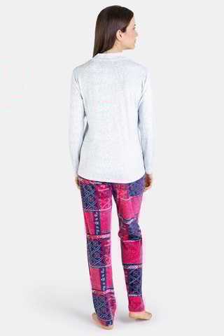 Pyjama - Gemêleerd Lichtgrijs